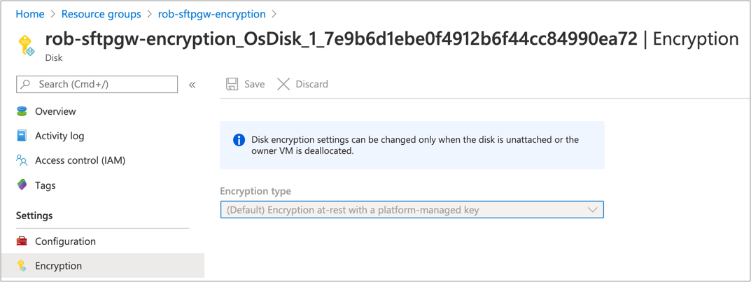 azure-disk-encryption-at-rest