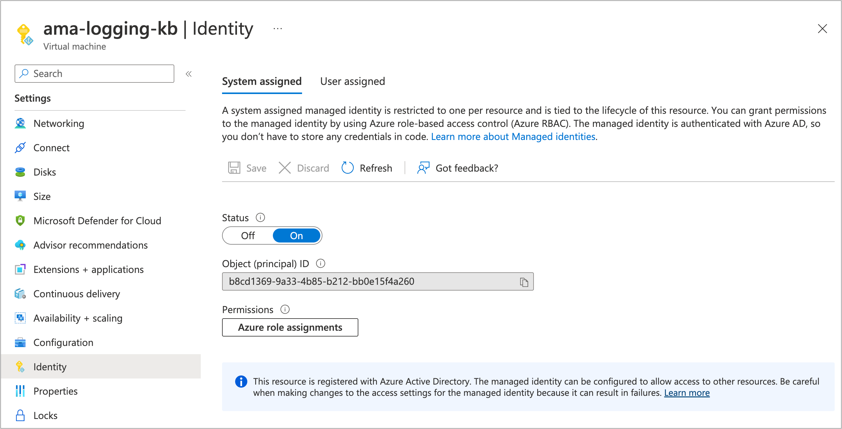 Verify System Identity