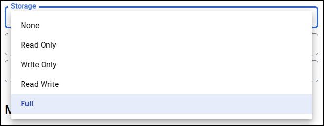 API