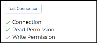 Test Connection